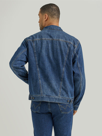 Wrangler Lined Denim Jacket Winterberry