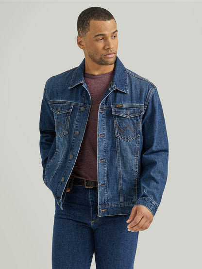 Wrangler Lined Denim Jacket Winterberry