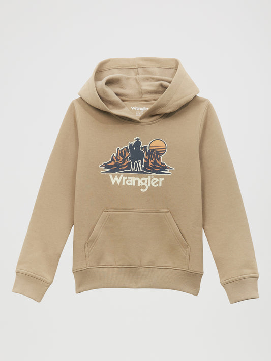 Wrangler Cowboy Hoodie Trench Coat