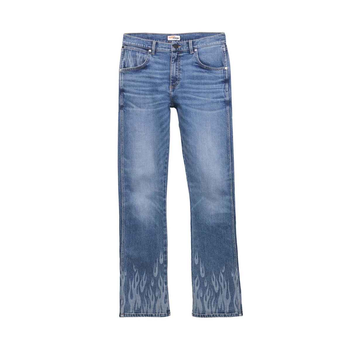 Wrangler Hot Wheels Flamin' Medium Blue