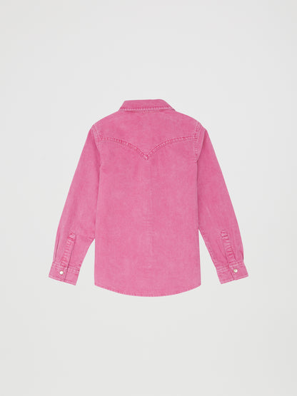 Wrangler Pink Corduroy Shirt