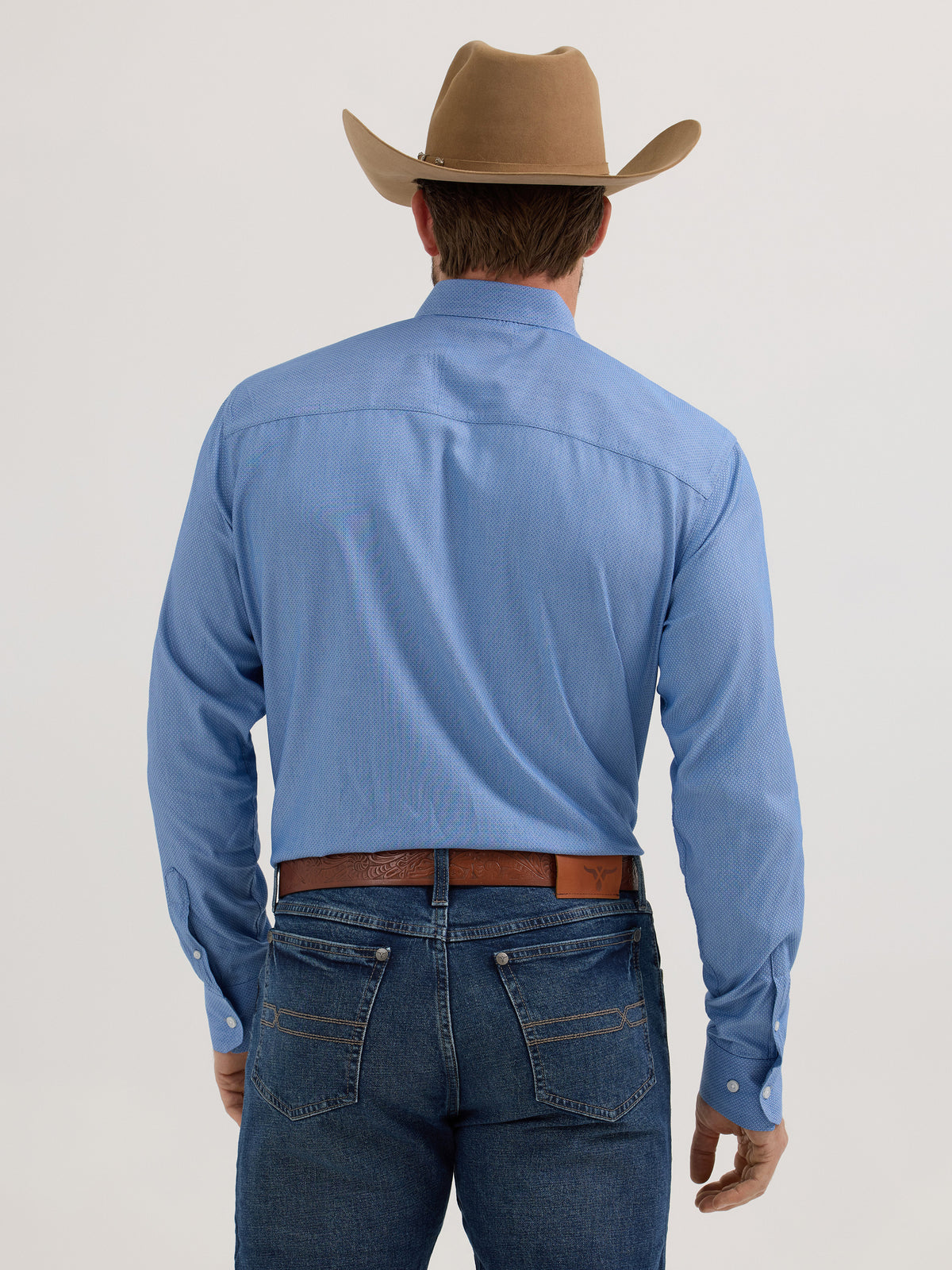 Wrangler X Cody Johnson Blue Shirt