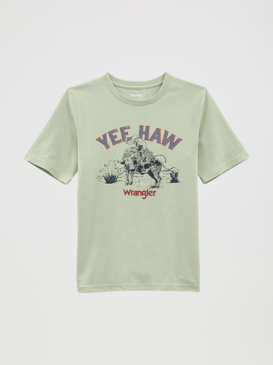 Wrangler T-Shirt Haw Tee Sea Foam Heather