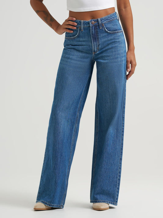 Wrangler Retro Bailey Wide Leg Jean High Rise Yvette