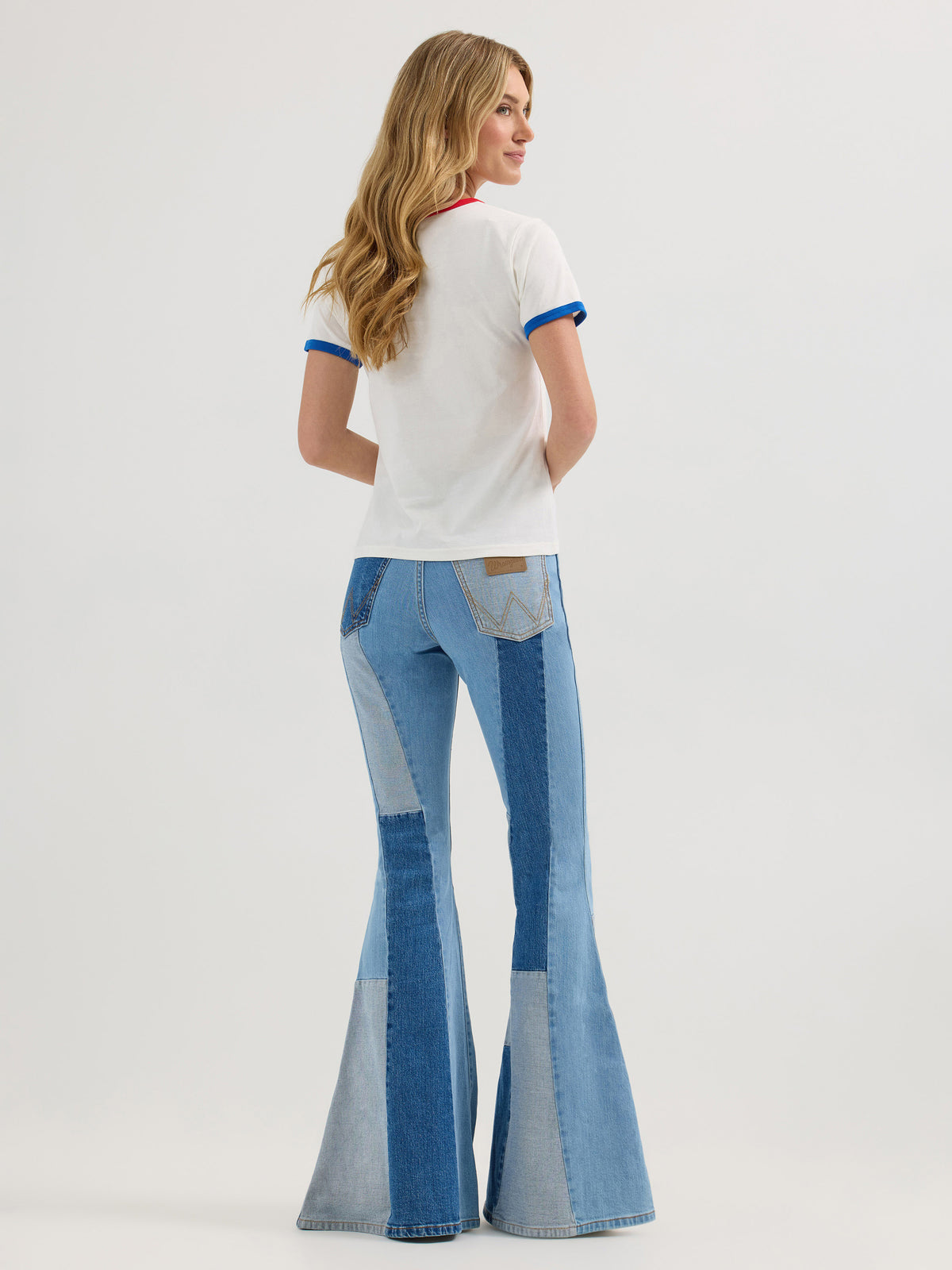 Wrangler X Lainey Ringer Tee White