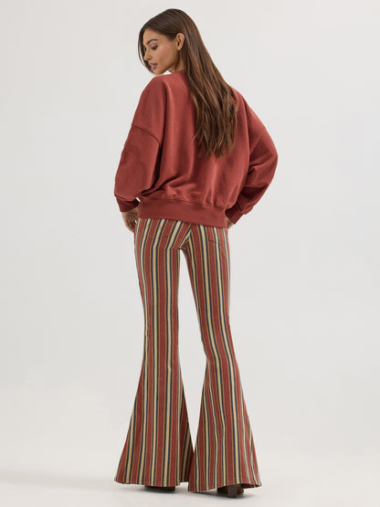 Wrangler X Lainey Crew Neck Sweater Henna