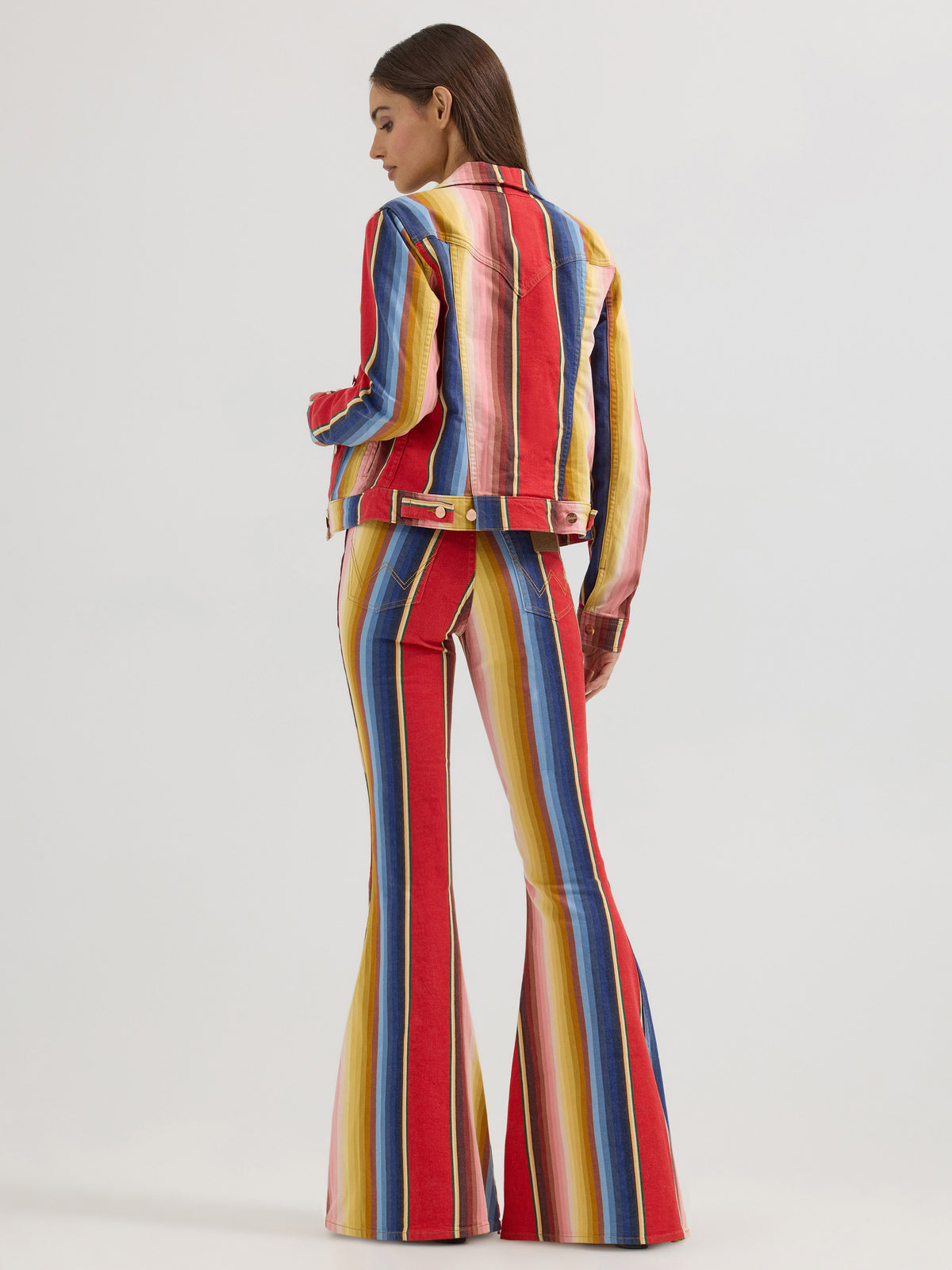 Wrangler X Lainey Jacket Rodeo Ben Stripe