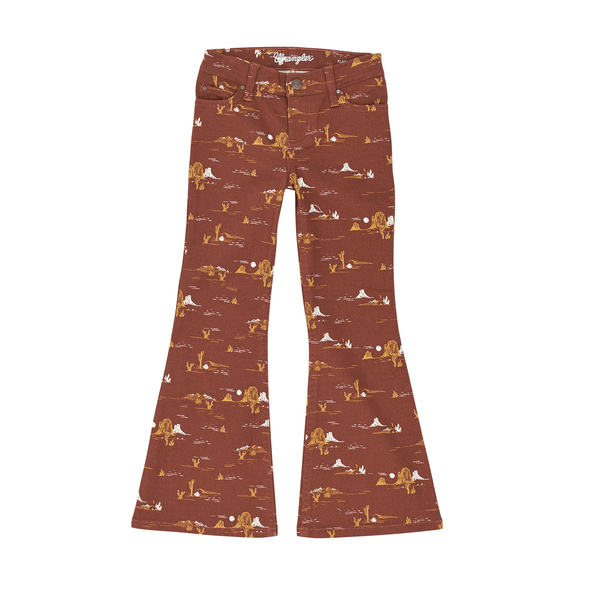 Wrangler Girls Desert Print Flare Jean
