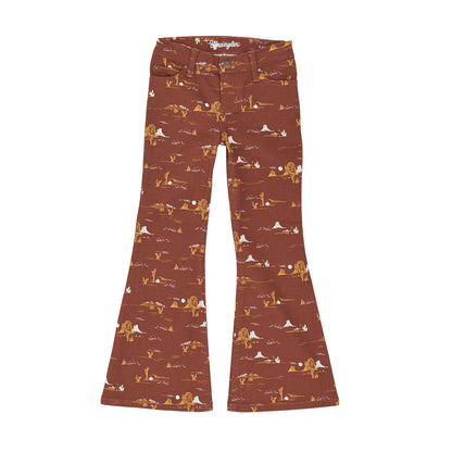 Wrangler Girls Desert Print Flare Jean