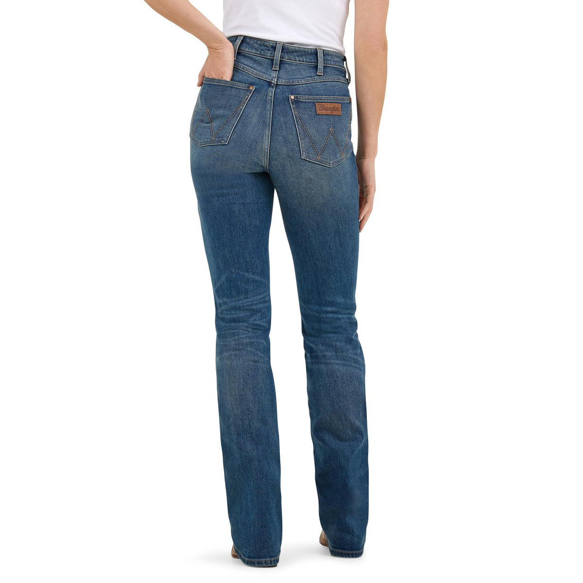 Wrangler The Riding Jean Camila High Rise Boot Cut