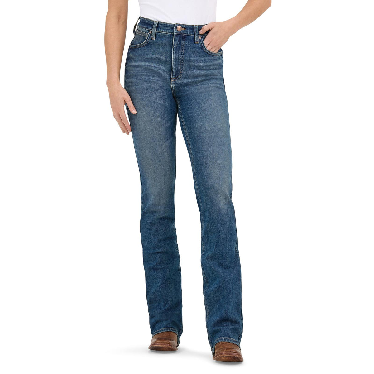 Wrangler The Riding Jean Camila High Rise Boot Cut