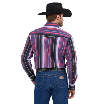 Wrangler Brushpopper Purple Multi Stripe