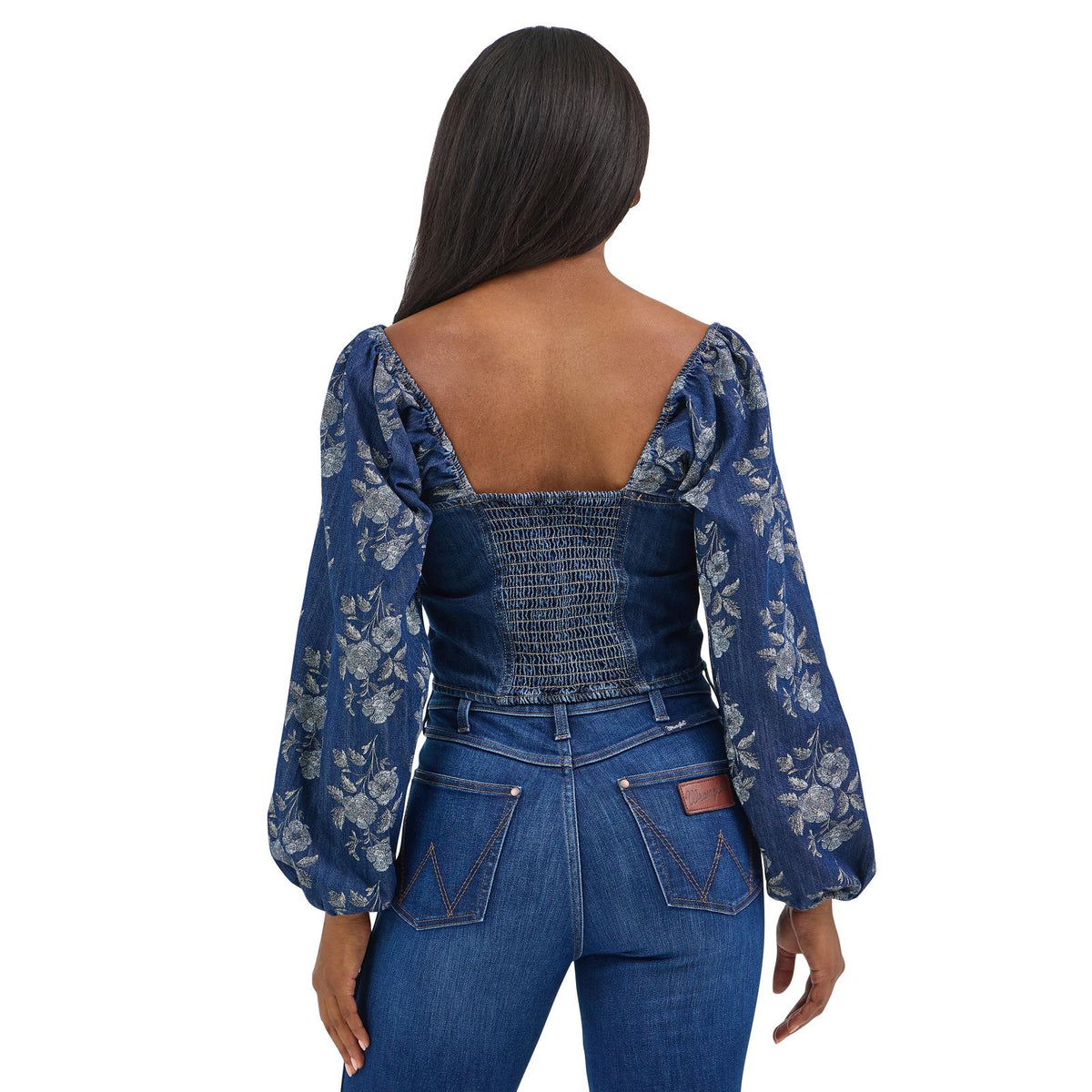 Wrangler Retro Americana Dark Denim Top