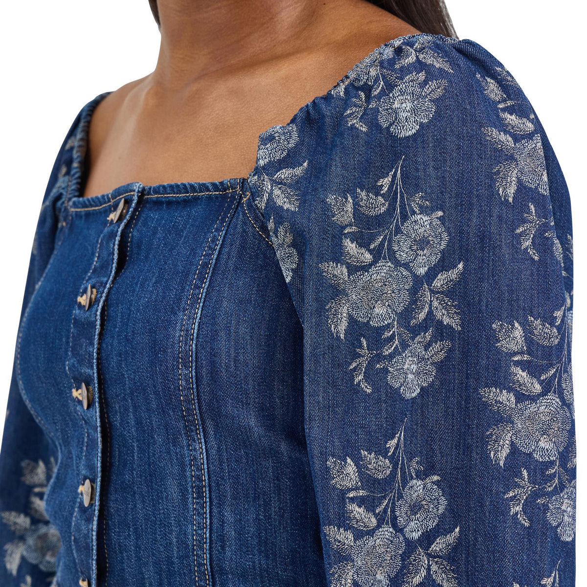 Wrangler Retro Americana Dark Denim Top