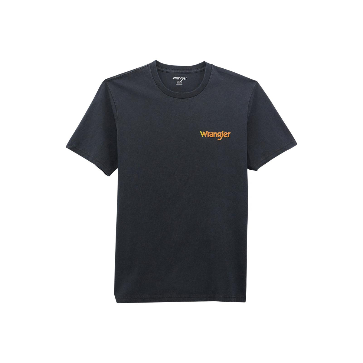 Wrangler Short Sleeve T-Shirt Regular Fit Washed Black