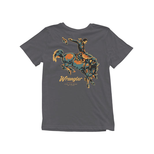 Wrangler Short Sleeve T-Shirt Regular Fit Quiet Shade