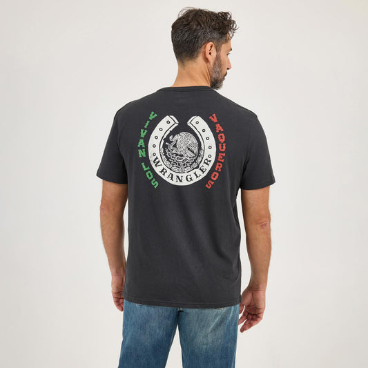 Wrangler Short Sleeve T-Shirt Regular Fit Jet Black