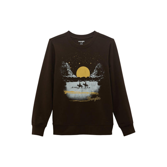 Wrangler Retro Crew Sweatshirt Regular Fit Mole