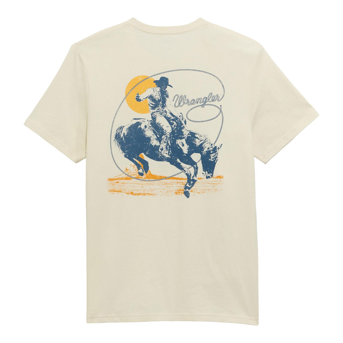 Wrangler Graphic Short Sleeve T-Shirt Regular Fit Whisper White