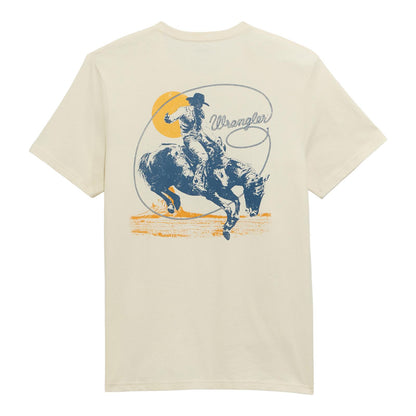 Wrangler Graphic Short Sleeve T-Shirt Regular Fit Whisper White