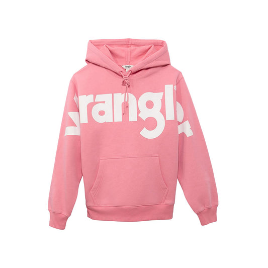 Wrangler Retro Americana Logo Hoodie Pink