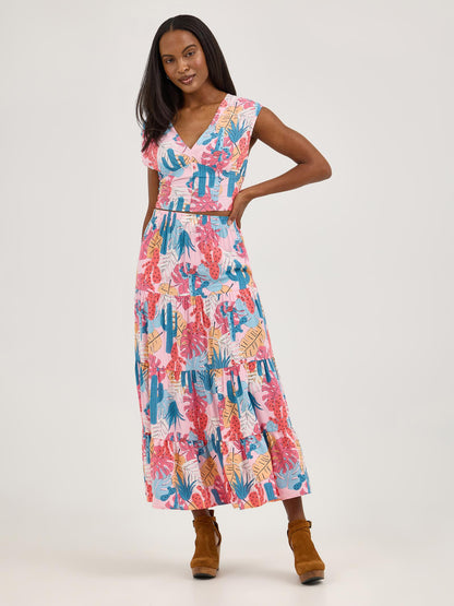 Wrangler Retro Americana Dress Set Blouse Pink