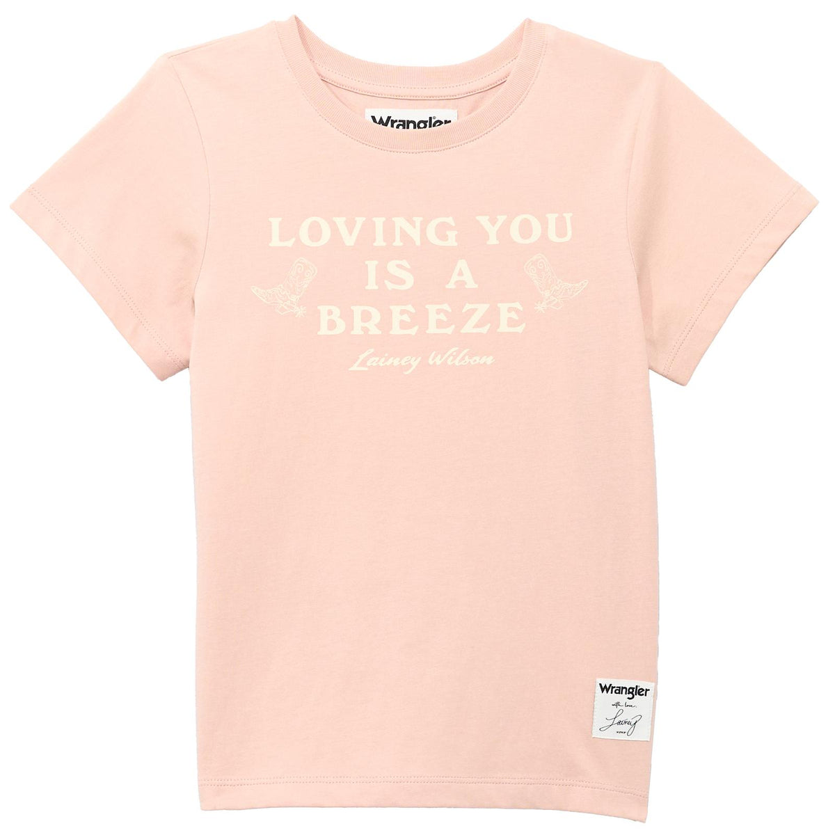 Wrangler X Lainey Wilson Breeze T-Shirt Pink