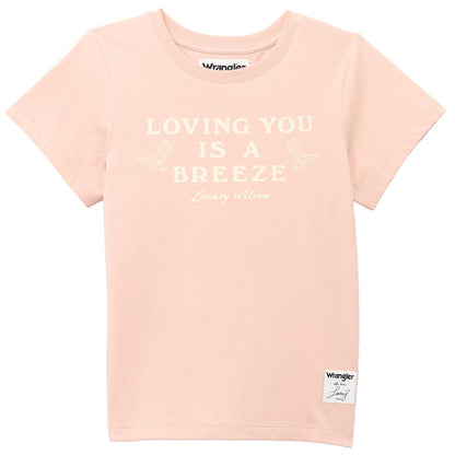 Wrangler X Lainey Wilson Breeze T-Shirt Pink