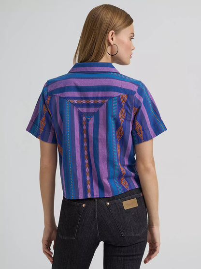 Wrangler X Lainey Wilson Jaquard Shirt Pink