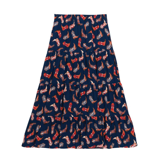Wrangler Retro Americana Dress Set Skirt Blue