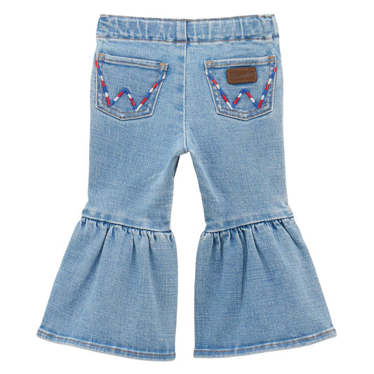 Wrangler Baby Girl Flare Jean Sky