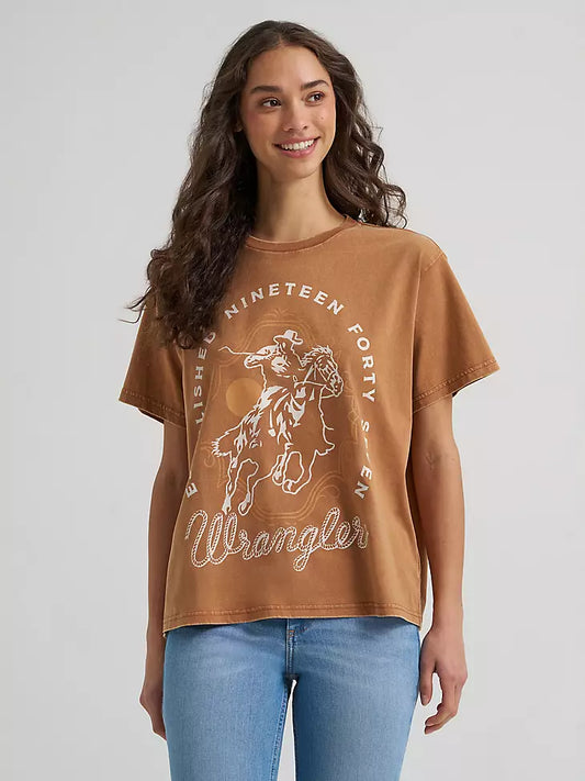 Wrangler Rider Girlfriend Graphic Tee
