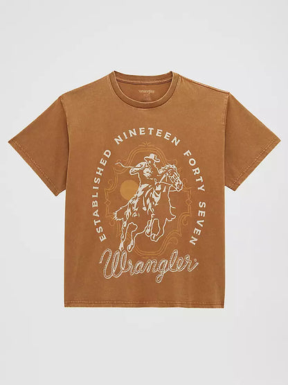 Wrangler Rider Girlfriend Graphic Tee