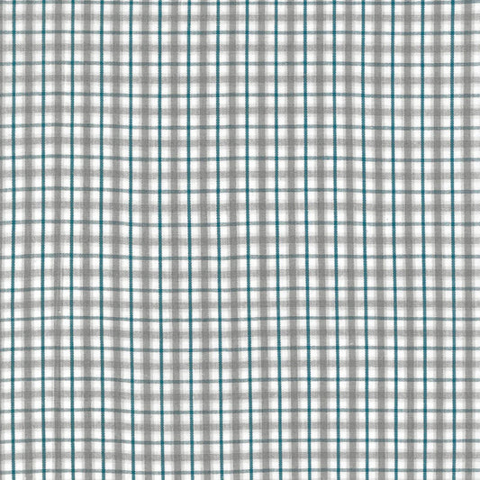 Wrangler George Strait Collection One Pocket Long Sleeve Shirt Relaxed Fit Teal/Grey