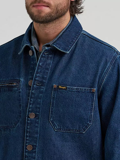 Wrangler Unlined Denim Chore Coat