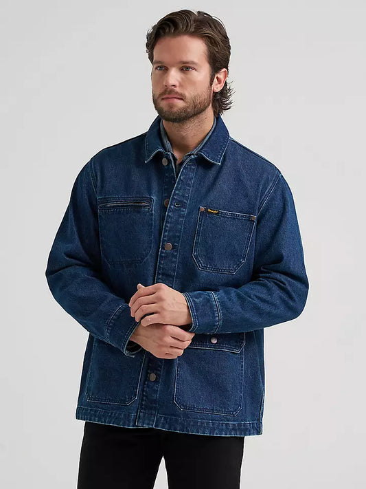 Wrangler Unlined Denim Chore Coat