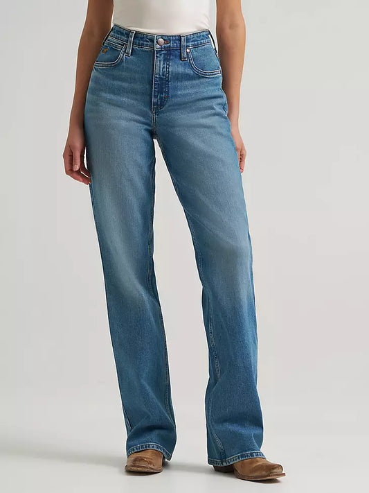 Wrangler The Ultimate Riding Relaxed Jean Skylar Stretch High Rise Ryan