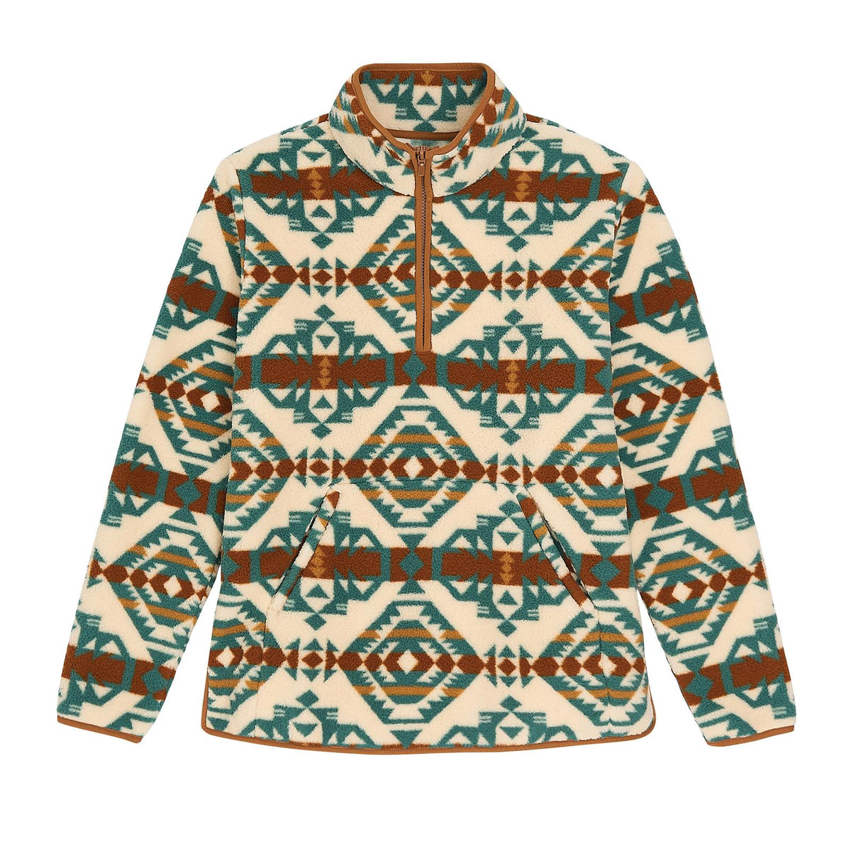 Wrangler Ladies High Plains Sherpa Zip Pullover