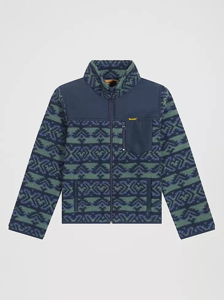 Wrangler Kids Hay Away Full Zip Sherpa Jacket