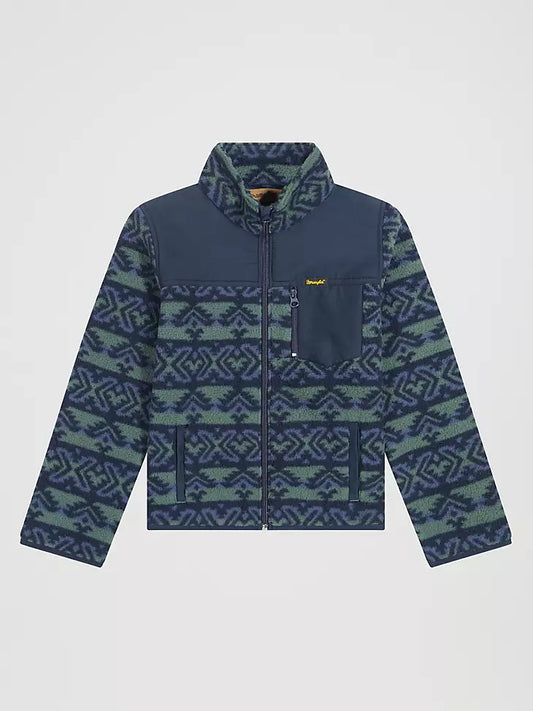 Wrangler Kids Hay Away Full Zip Sherpa Jacket