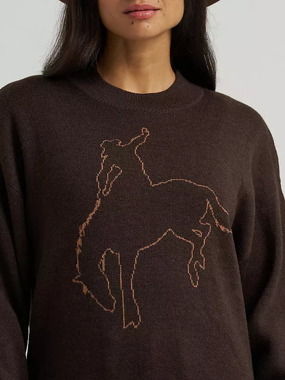 Wrangler Canyon Sweater Brown