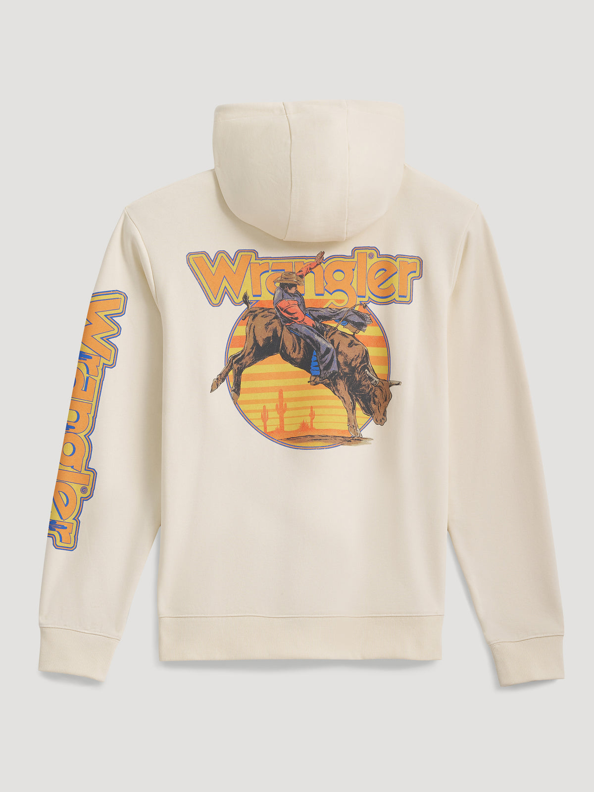 Wrangler Western Hoodie Regular Fit Antique White