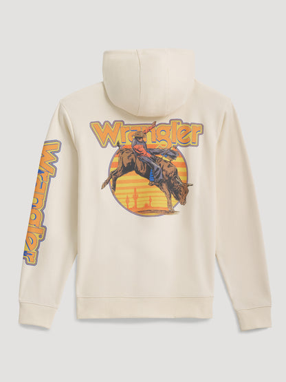 Wrangler Western Hoodie Regular Fit Antique White