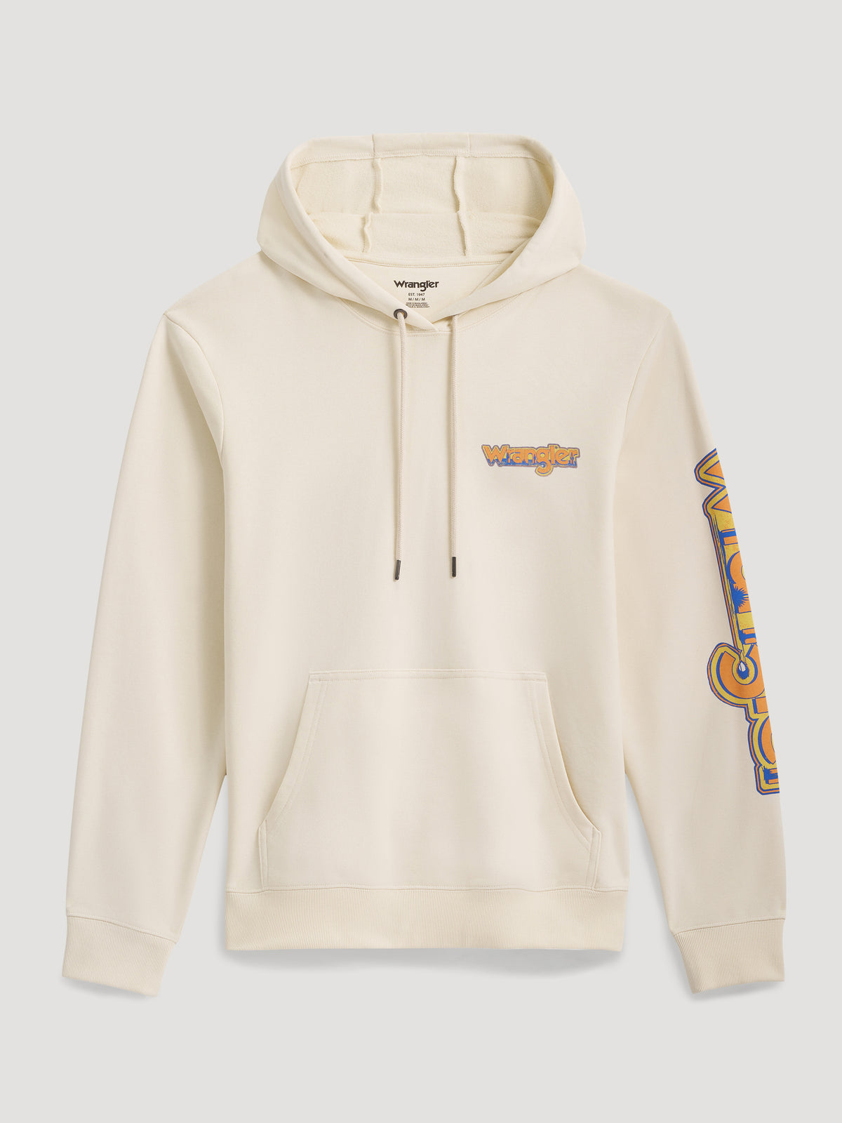 Wrangler Western Hoodie Regular Fit Antique White