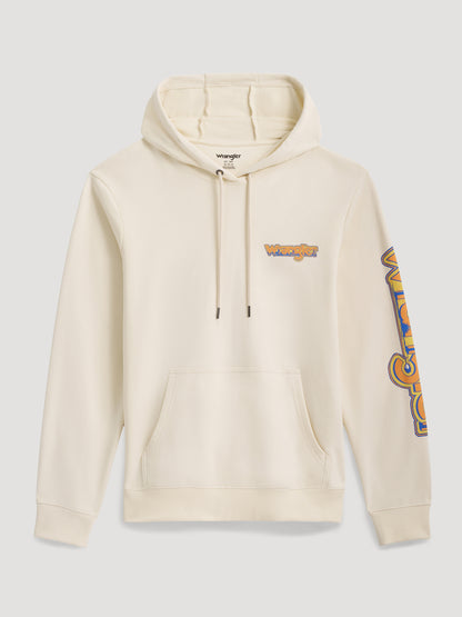 Wrangler Western Hoodie Regular Fit Antique White
