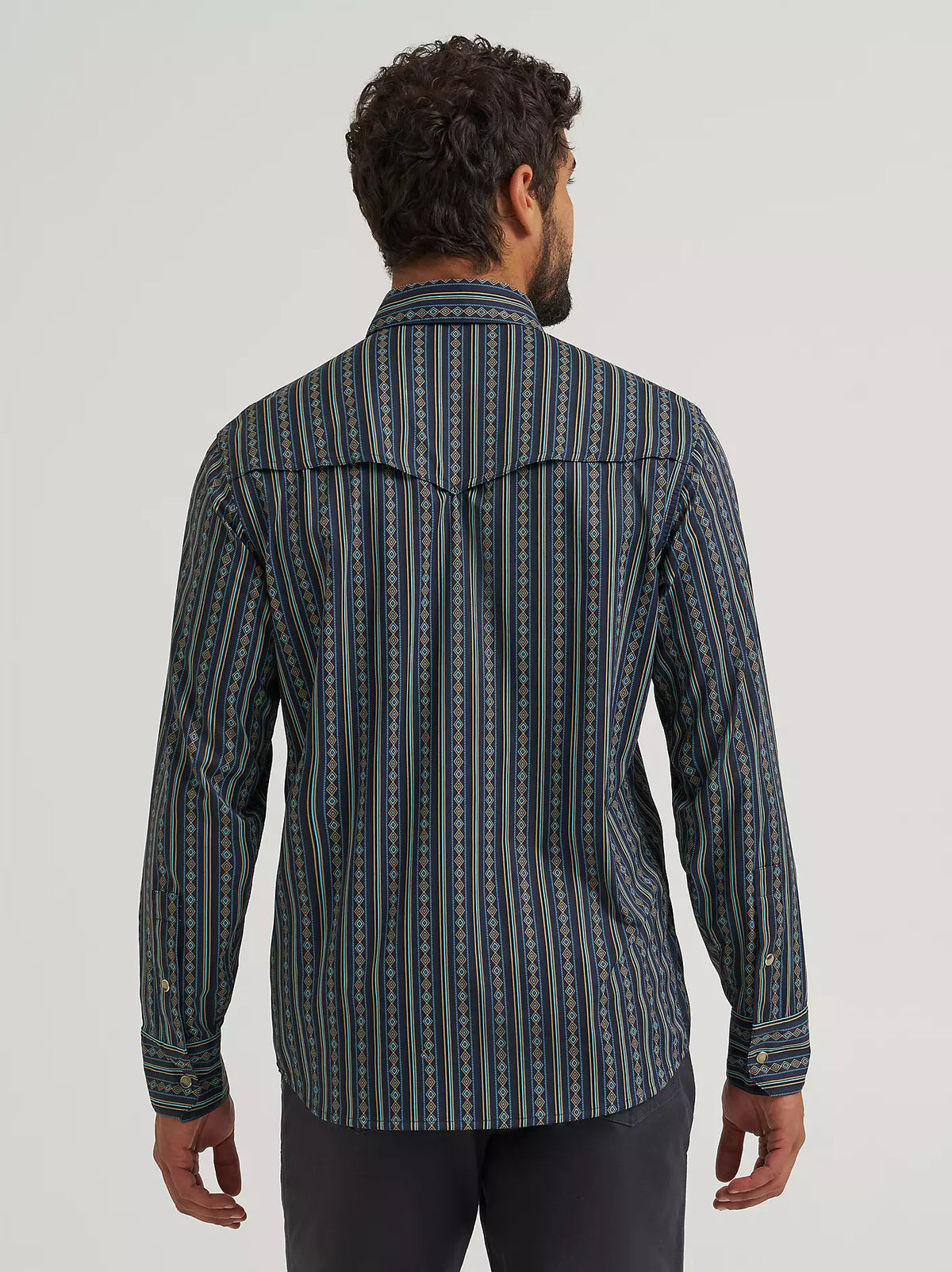 Wrangler All Terrain Gear Men's Technical Shirt Dark Sapphire