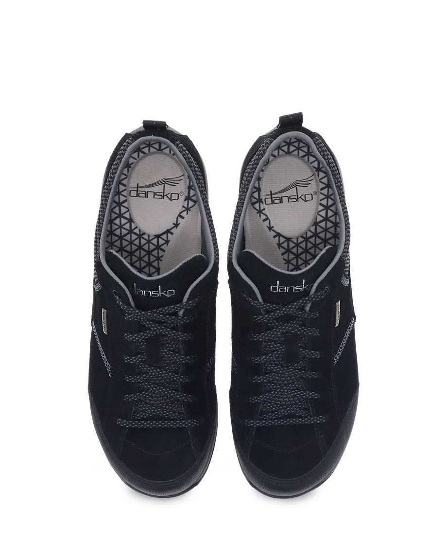 Dansko Paisley Black Black Suede