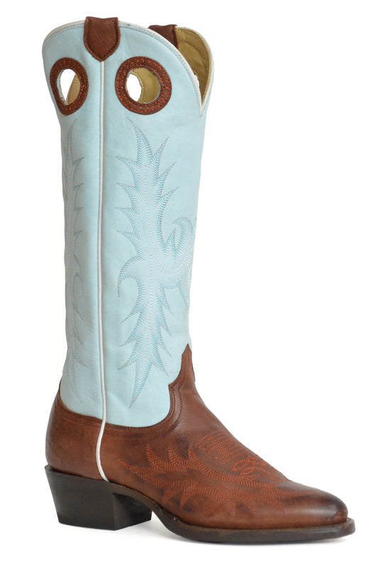 Stetson Belle 15" Robins Egg Blue J Toe