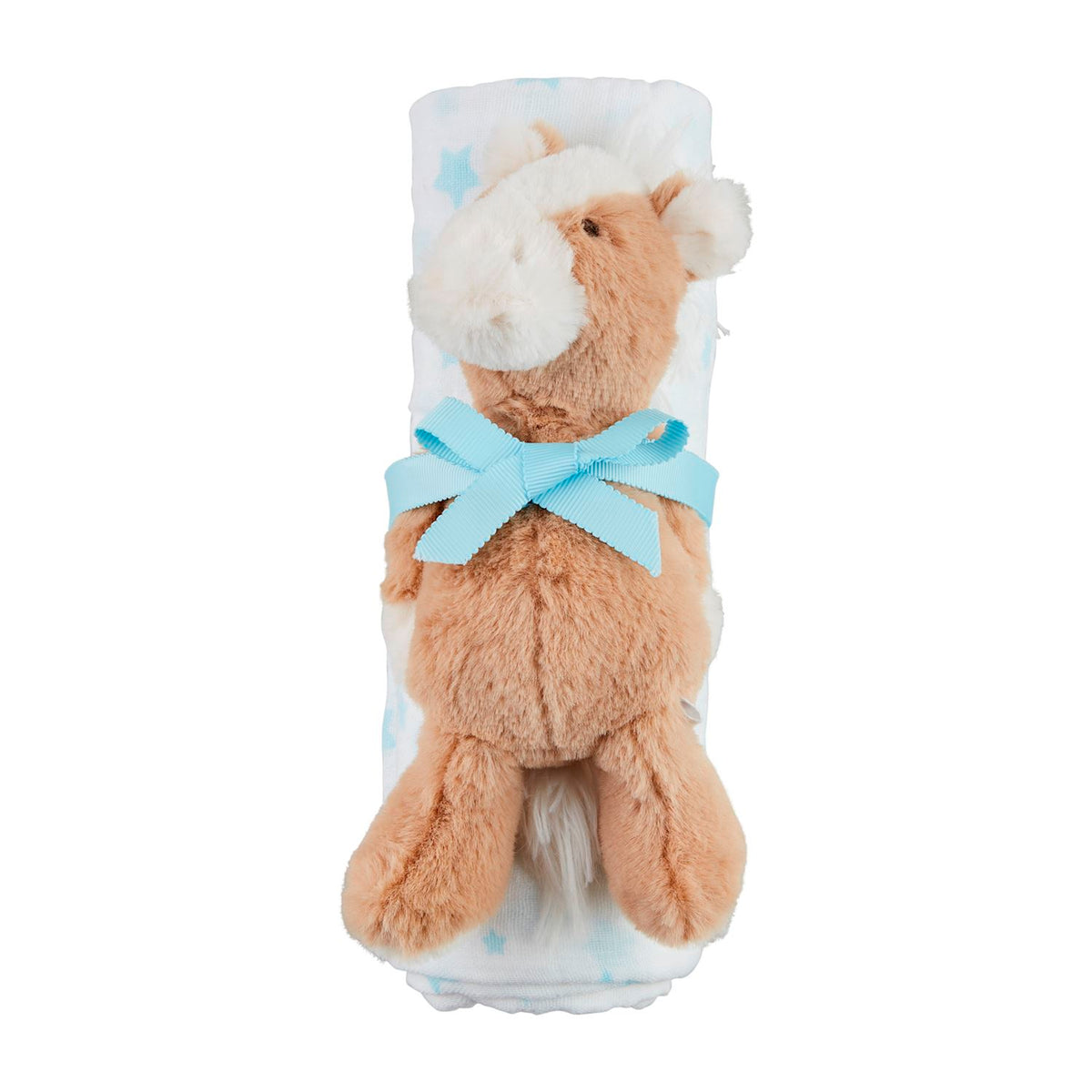 Mudpie Swaddle and Rattle Set
