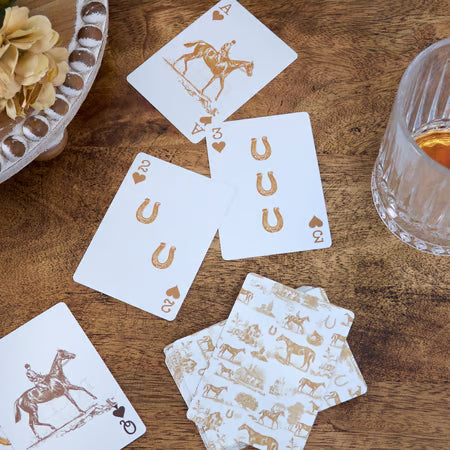 Primatives By Kathy Playing Cards Equestrian
